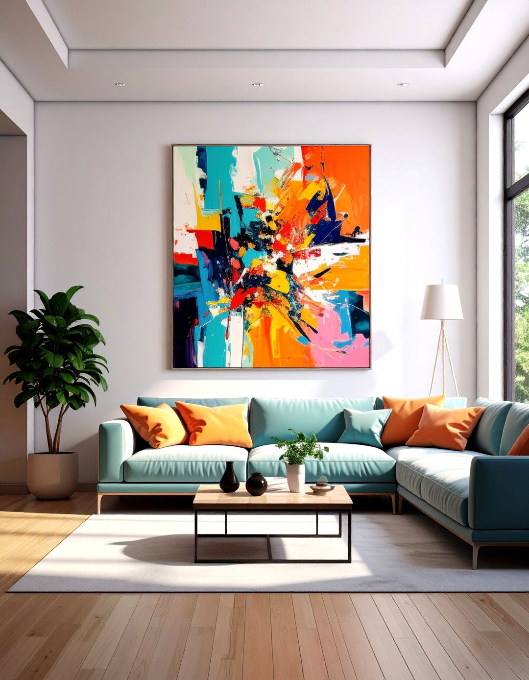 Abstract Portrait Studies - 24 Large Wall Art Ideas