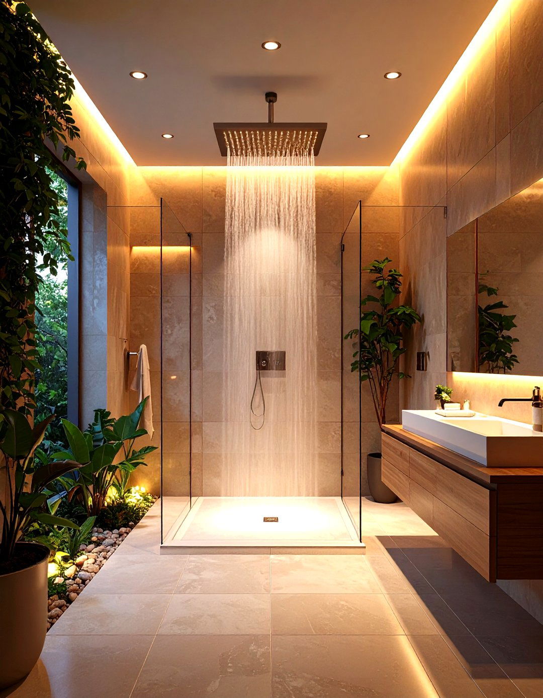 Accent Lighting Systems - 24 Small Shower Ideas