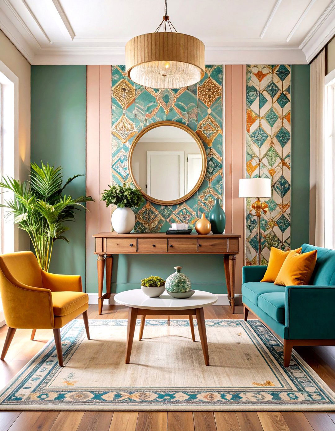 Accent Wall Treatments - 24 Modern Entryway Ideas