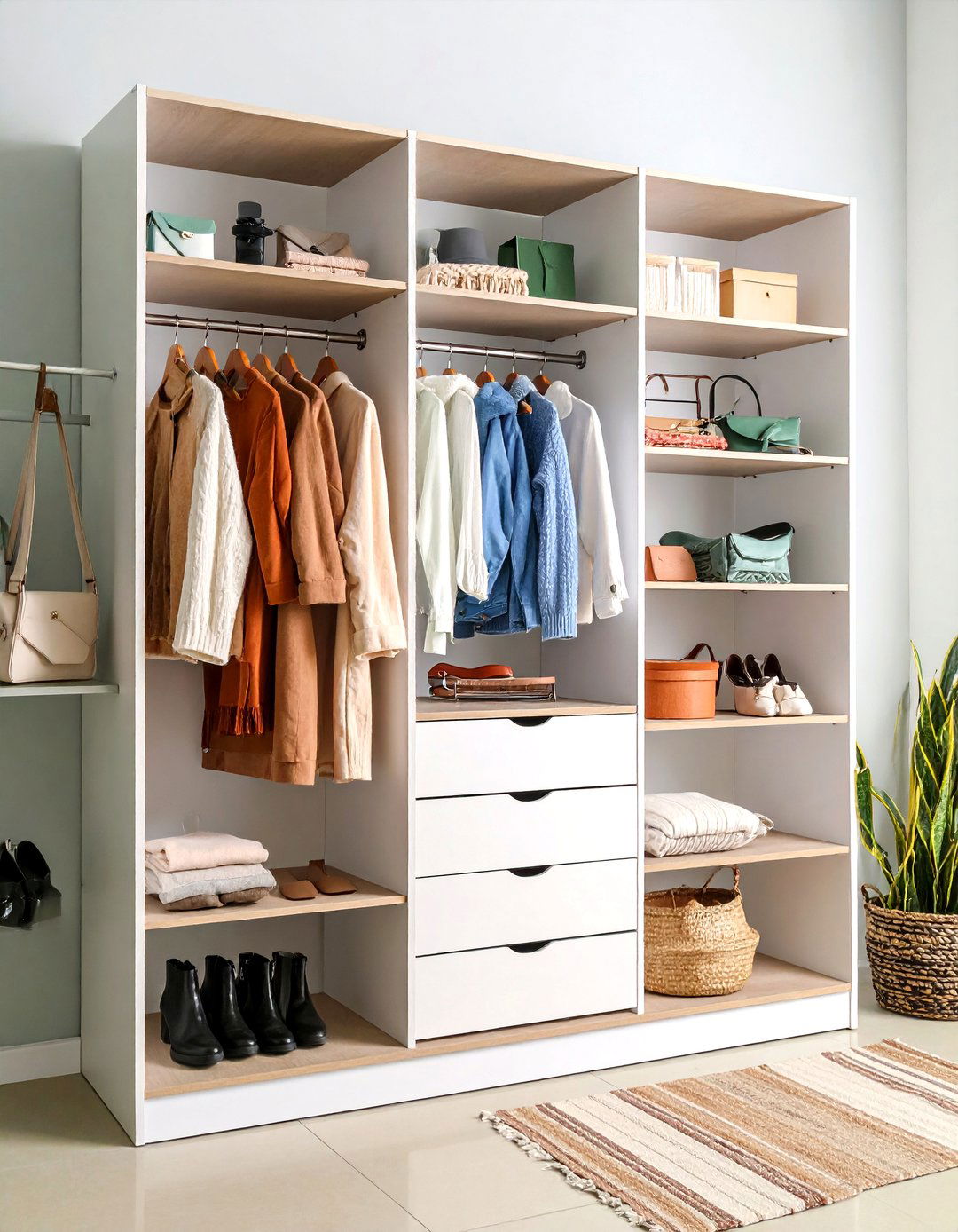 Accessory Organization Station - 24 Small Closet Storage Ideas