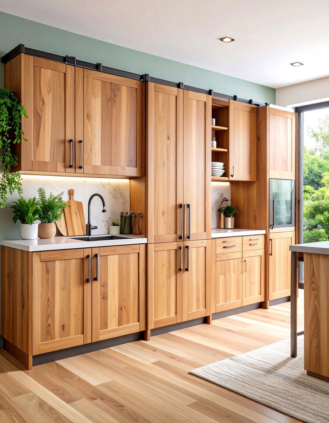 Accordion Folding System - 24 Pantry Door Ideas