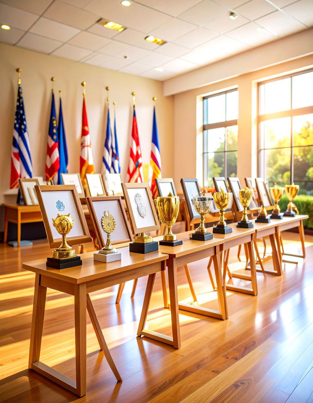 Achievement Award Displays - 24 Graduation Centerpiece Ideas