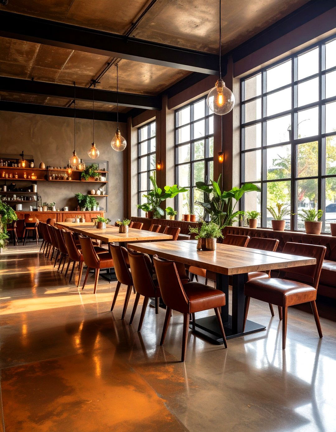 Acid Stained Earth Tone Floors - 24 Concrete Floor Ideas