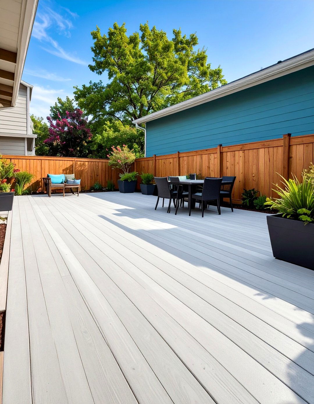 Acid Washed Concrete Deck Finish - 24 Concrete Deck Ideas