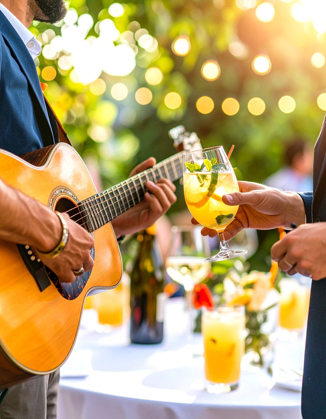 Acoustic Duo for Ceremony and Cocktails - 24 Wedding Entertainment Ideas