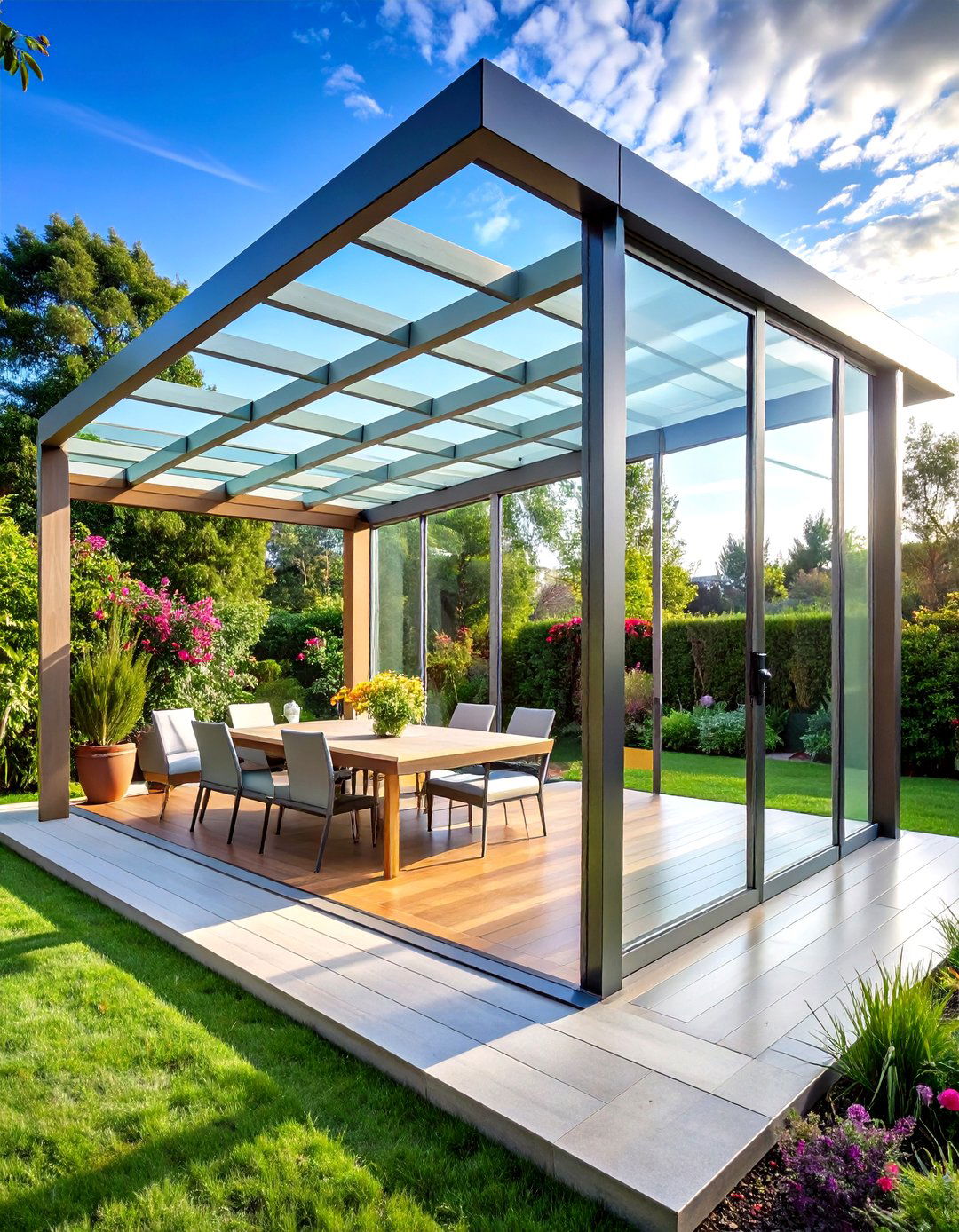 Acrylic Panel Systems - 24 Pergola Cover Ideas