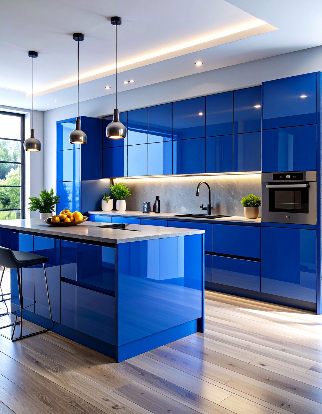 Acrylic Ultra Modern Kitchen Doors - 24 Kitchen Door Design Ideas