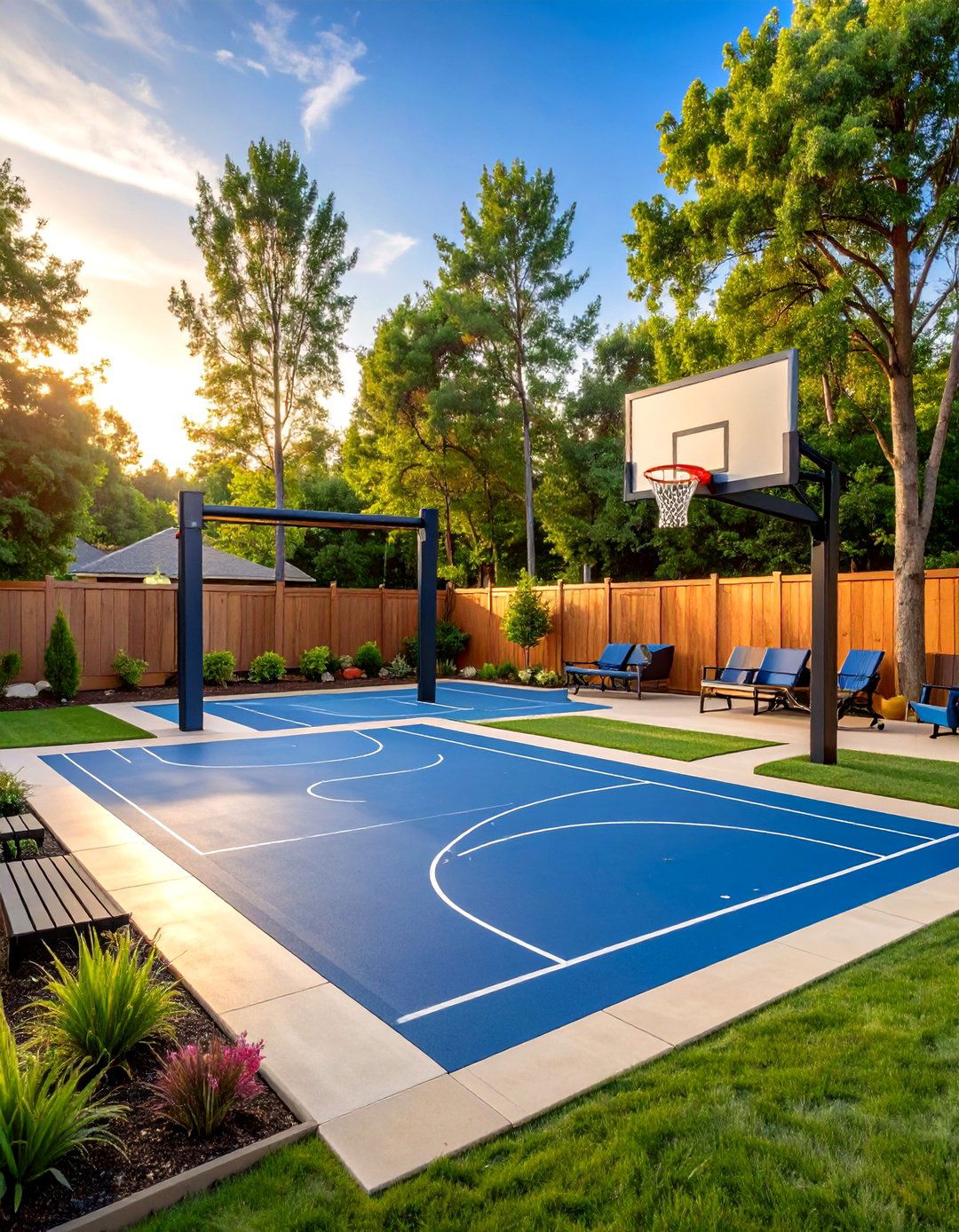 Active Sports and Games Zone - 24 Backyard Playground Ideas