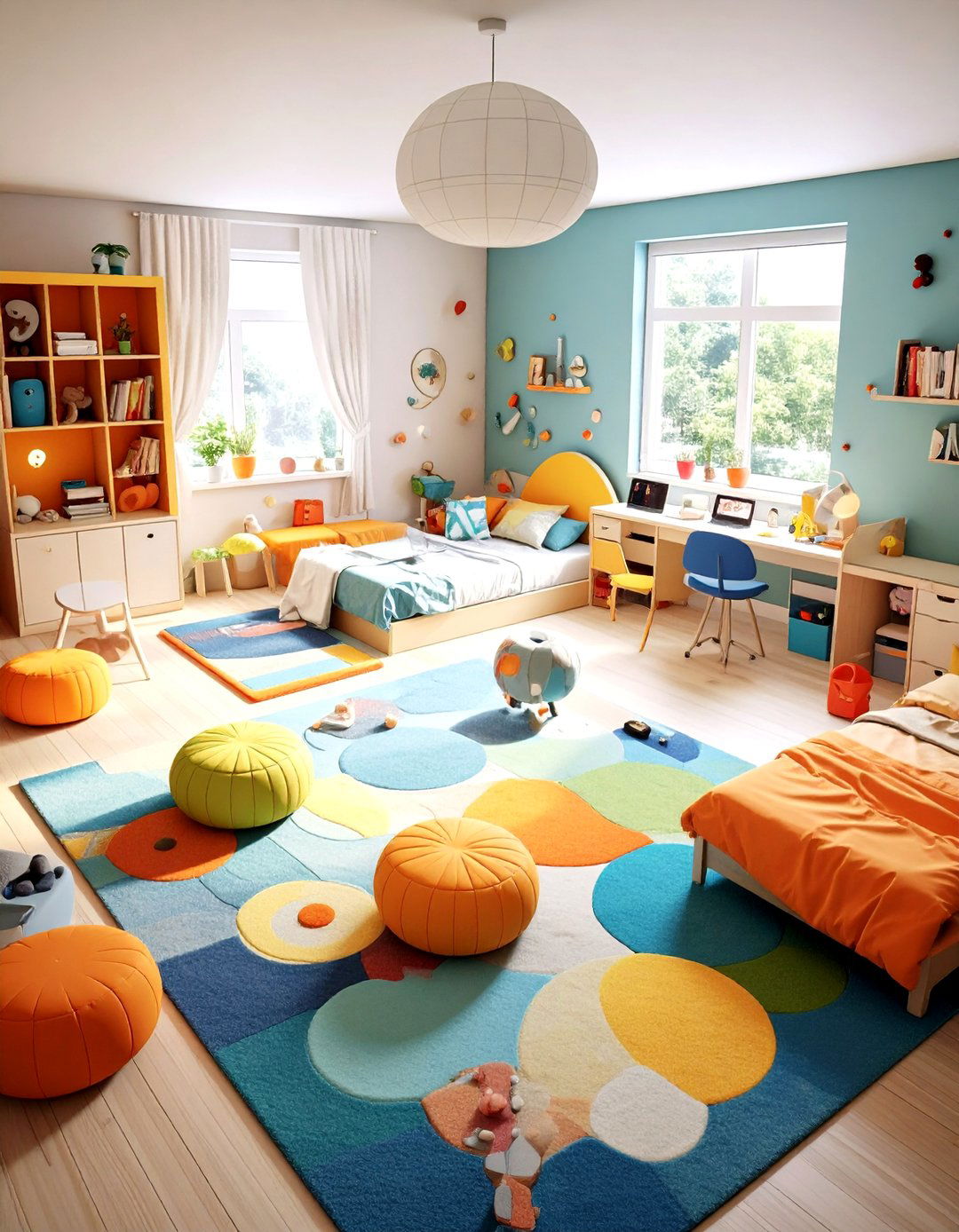 Activity Zone Definition - 24 Boy and Girl Shared Small Room Ideas