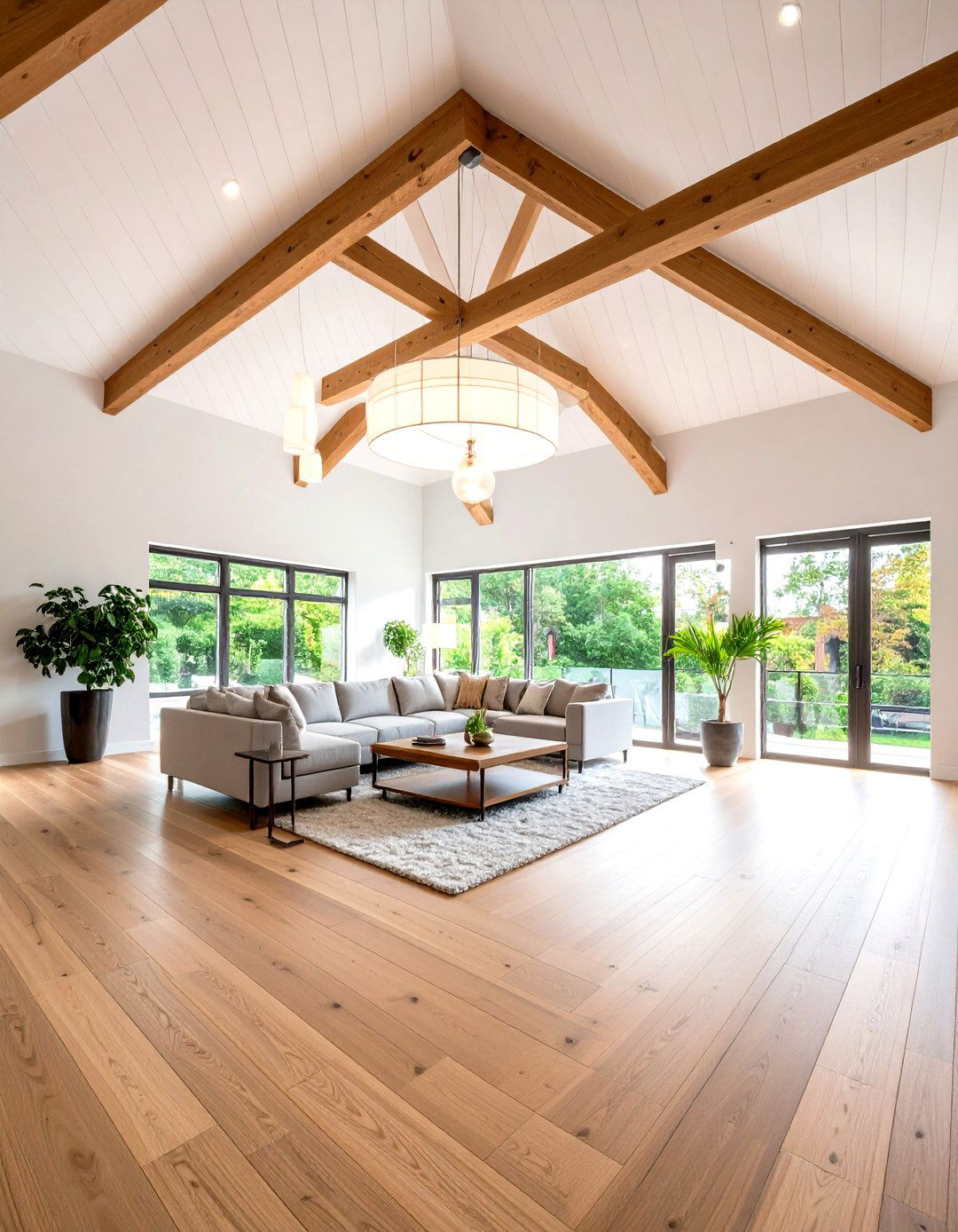 Adjustable Focus Systems - 24 Vaulted Ceiling Lighting Ideas