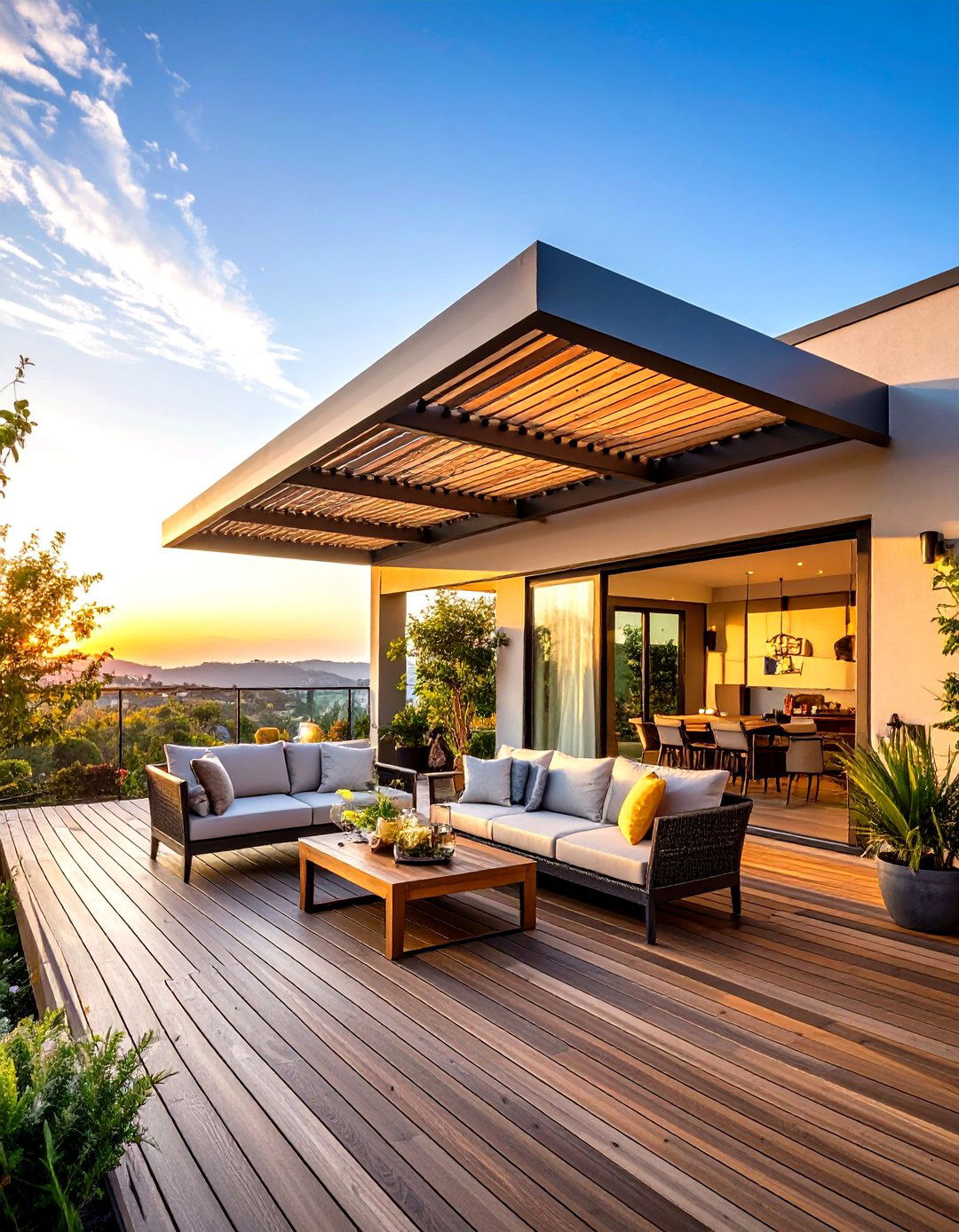 Adjustable Louvered Roof Structures - 24 Deck Awning Ideas