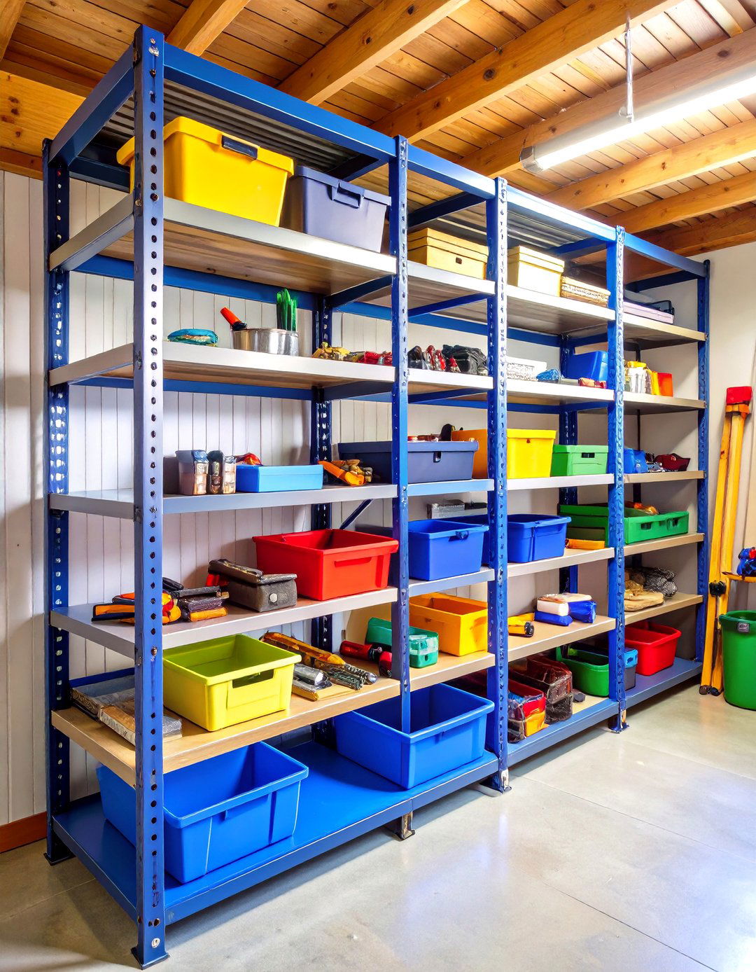 Adjustable Metal Shelving Systems - 24 Shed Shelving Ideas