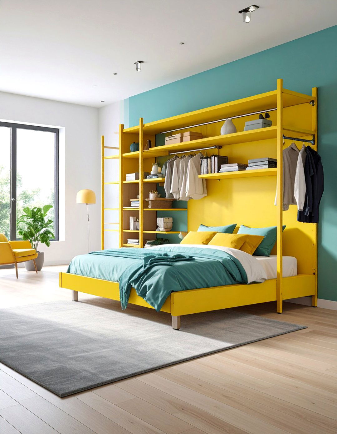 Adjustable Track Shelving Systems - 24 Bedroom Shelving Ideas