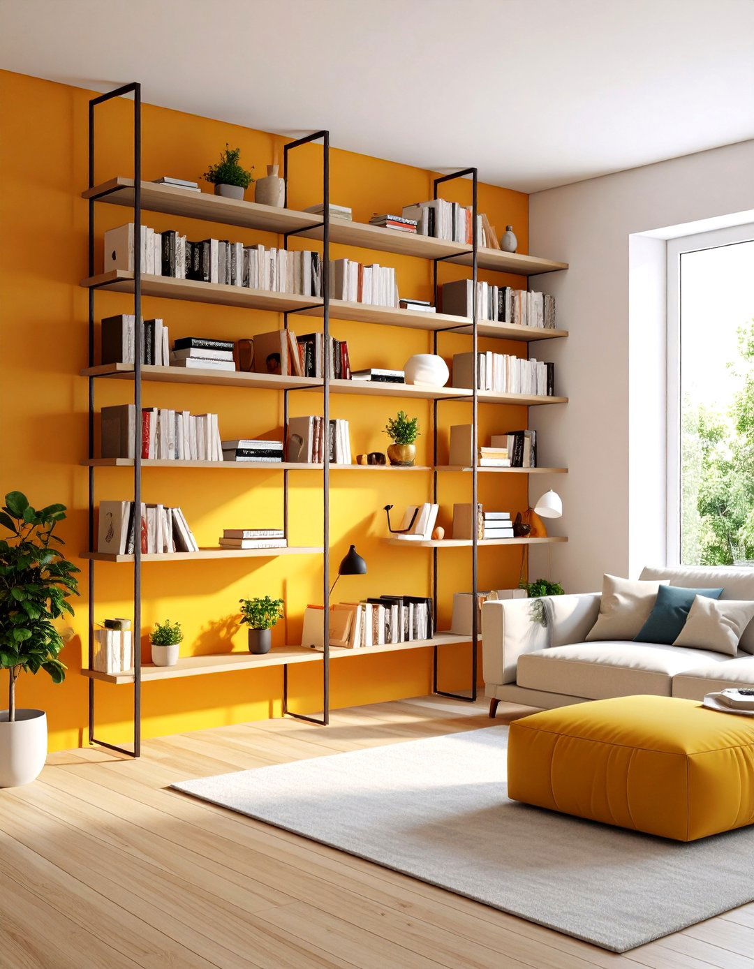 Adjustable and Flexible Systems - 24 Living Room Shelf Ideas