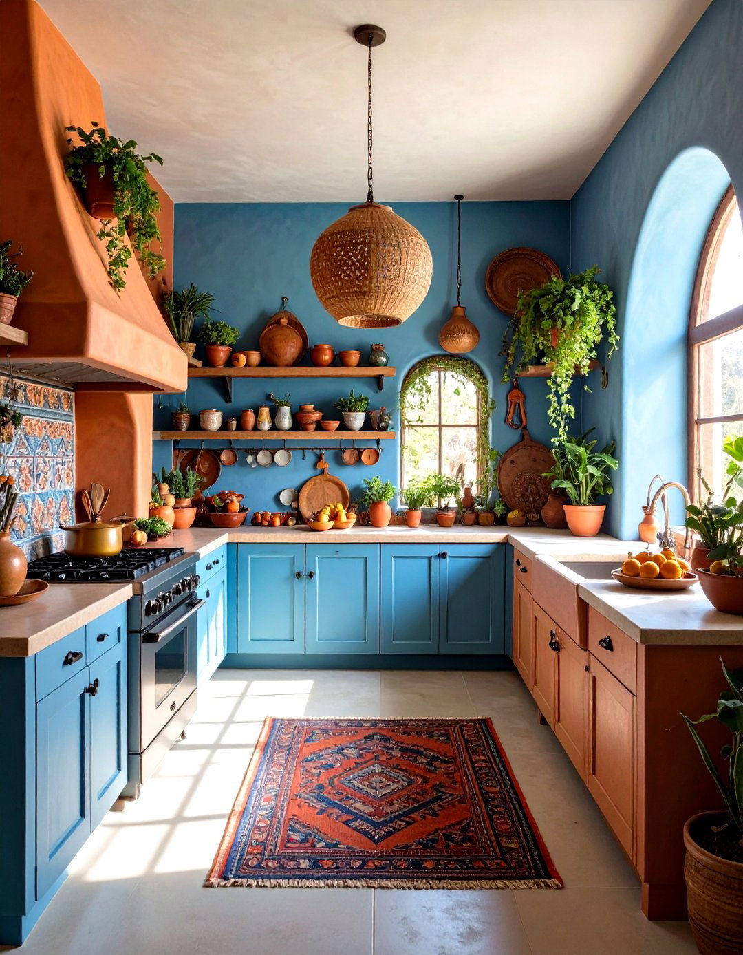 Adobe Style Kitchen Elements - 24 Earthy Kitchen Ideas
