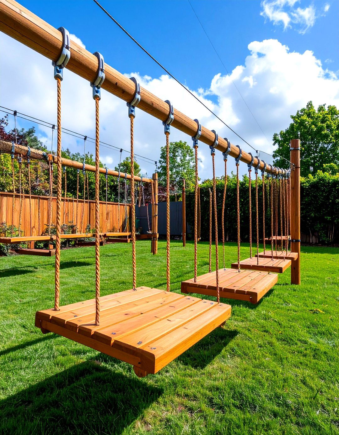 Adventure Course and Obstacle Training - 24 Large Backyard Ideas