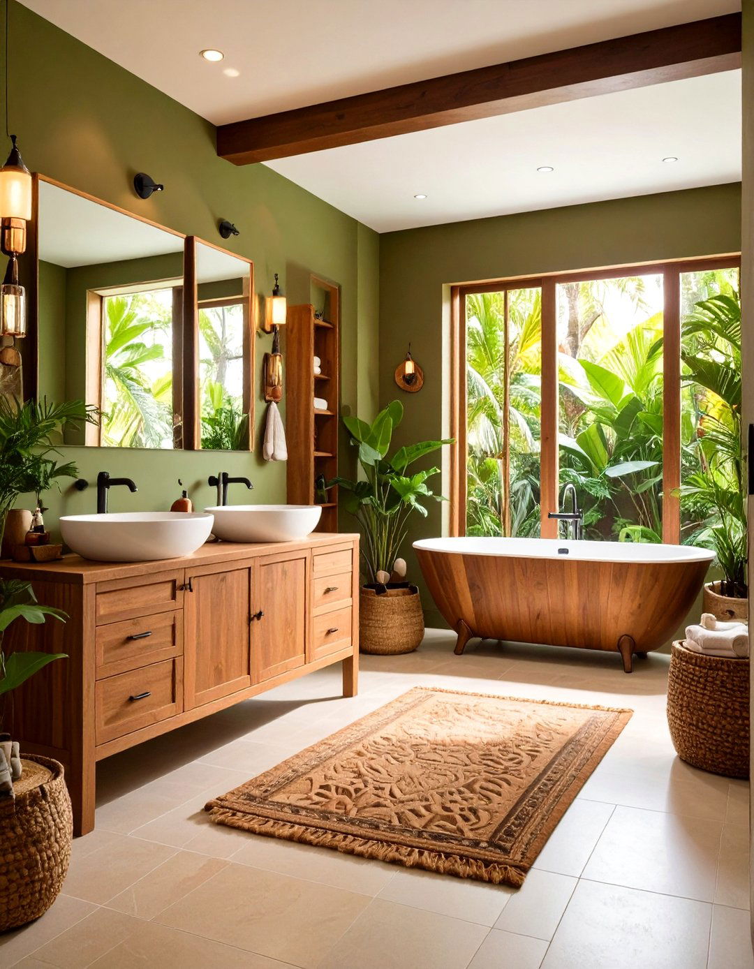 Adventure Safari Boys Bathroom - 24 Boy Bathroom Ideas