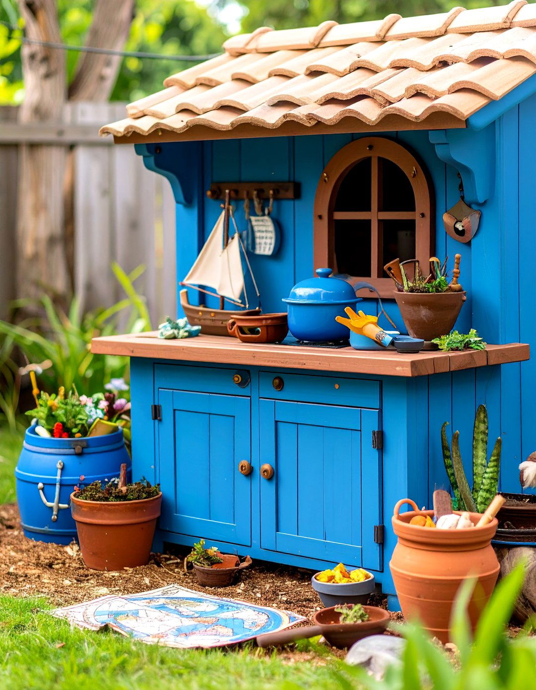 Adventure Theme Exploration - 24 Mud Kitchen Ideas for Kids
