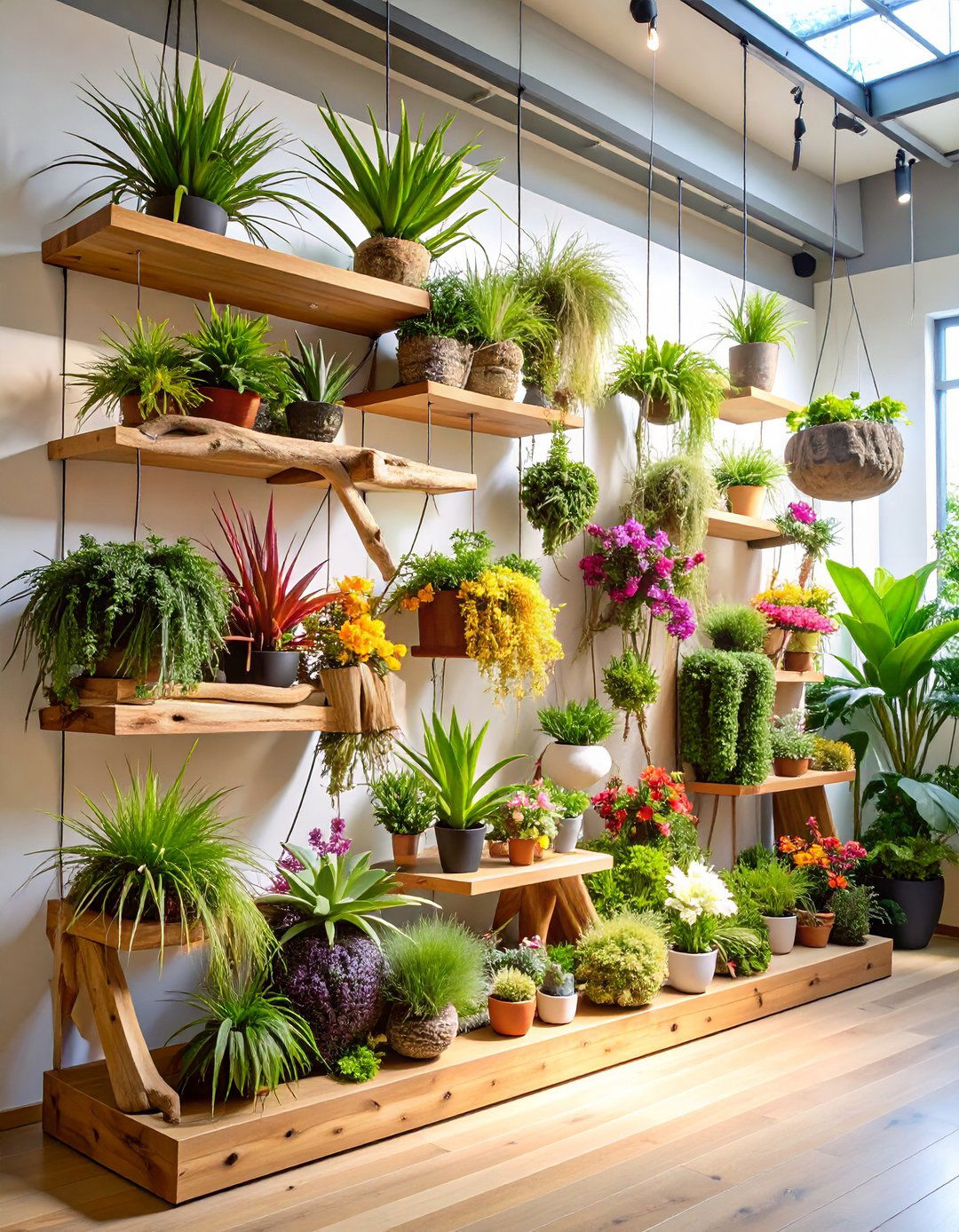 Air Plant Installation Art - 24 Plant Room Ideas