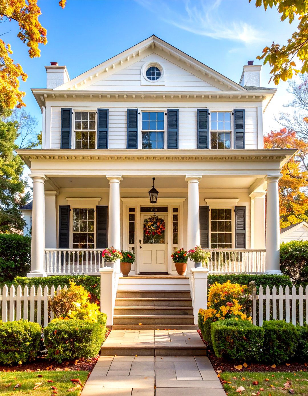 Alabaster Warm White Perfection - 24 Off-white Paint Colors for Home Exteriors