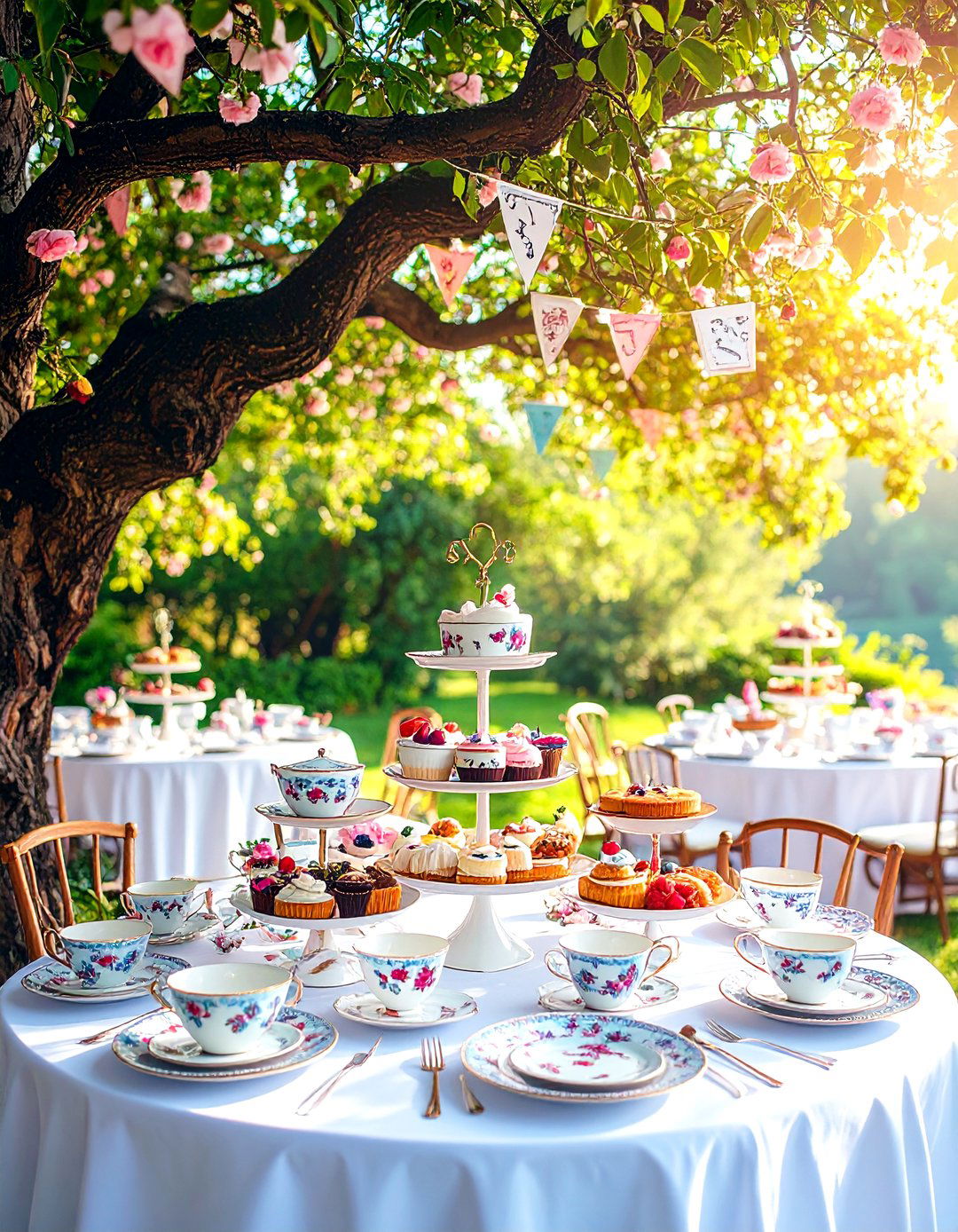 Alice Wonderland Tea Party - 24 Fairytale Wedding Ideas
