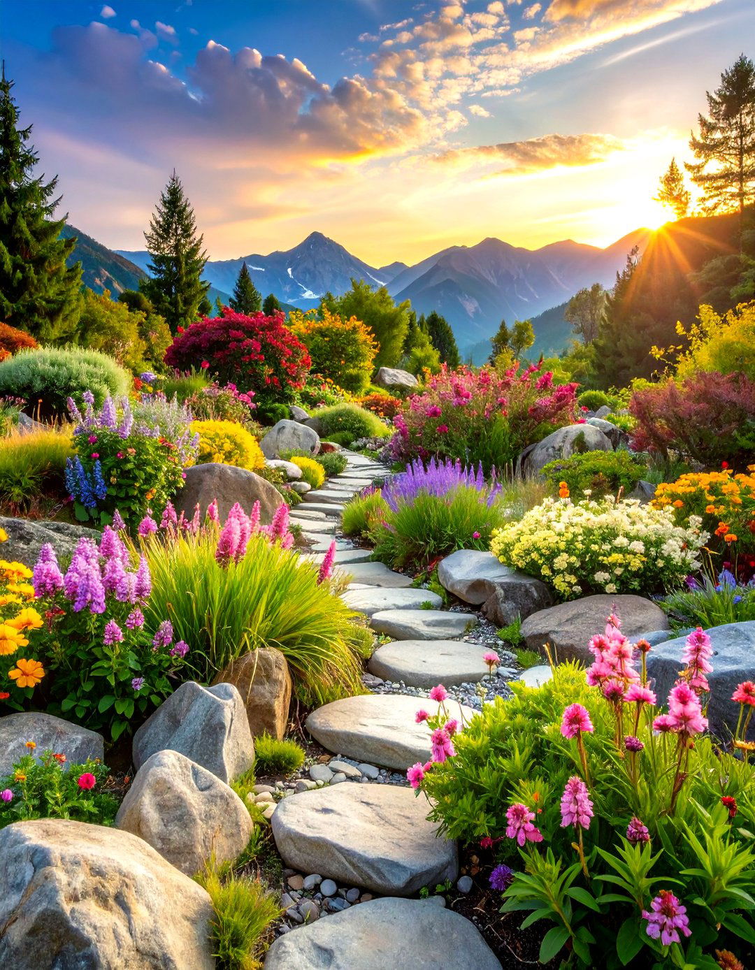 Alpine Rock Garden - 24 Garden Ideas