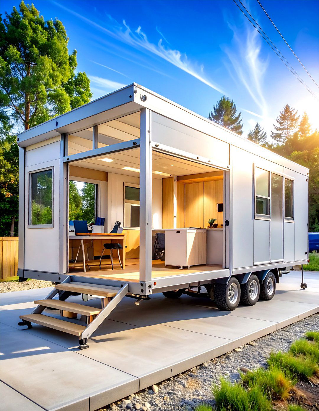 Aluminum Frame Construction - 24 Mobile Home Porch Ideas