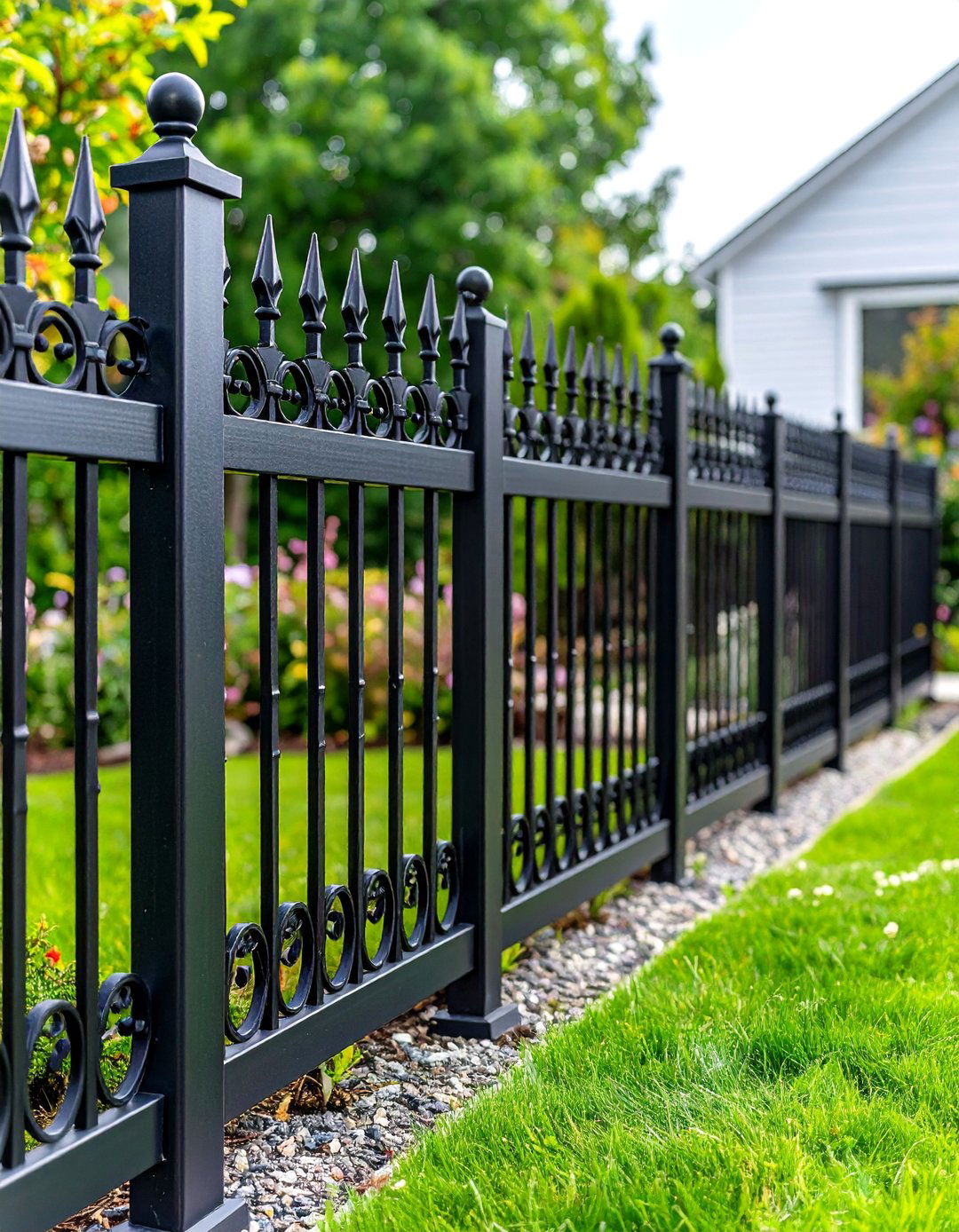 Aluminum Ornamental Fence - 24 Types of Fences