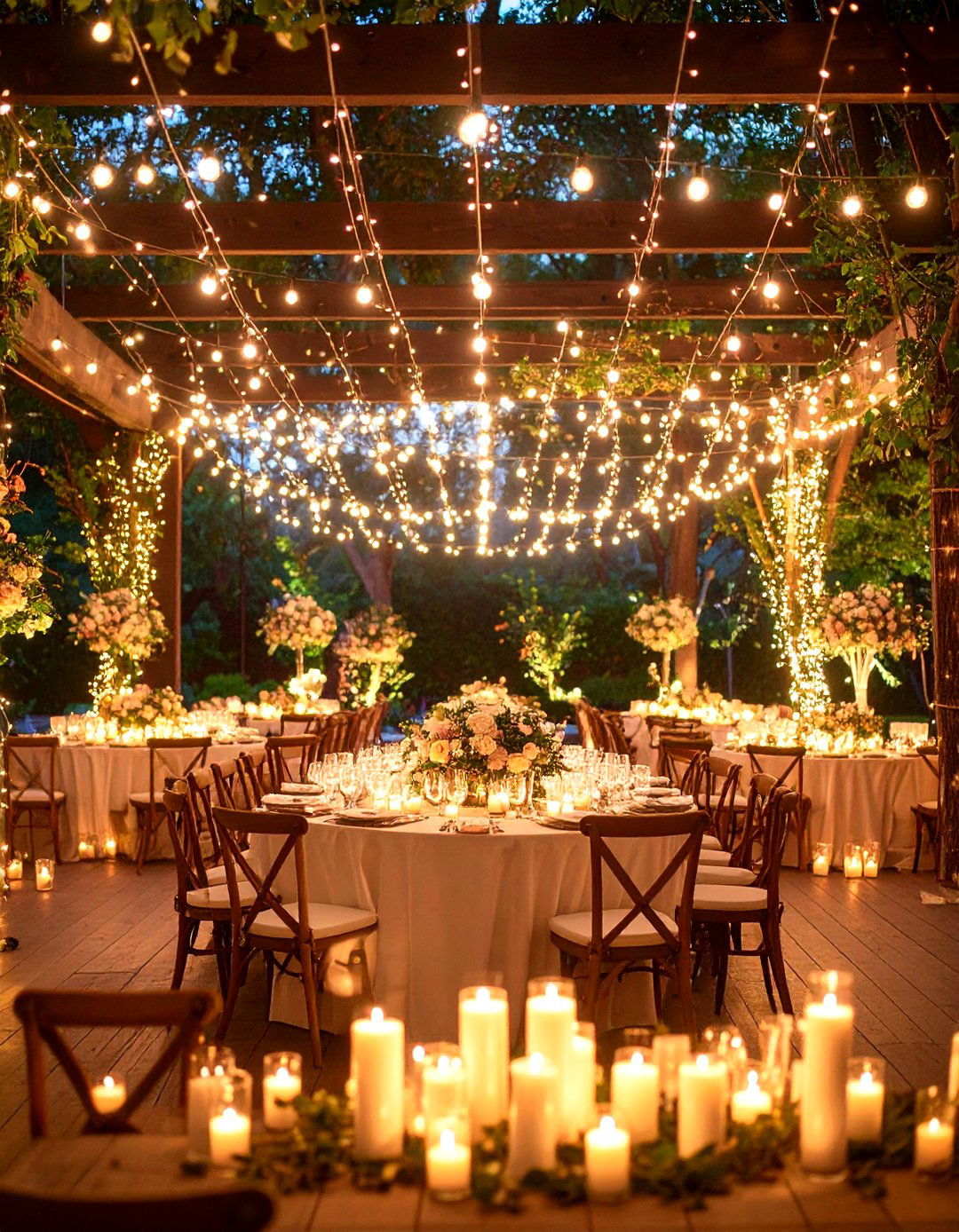 Ambient Lighting Layers - 24 Friendsgiving Decor Ideas
