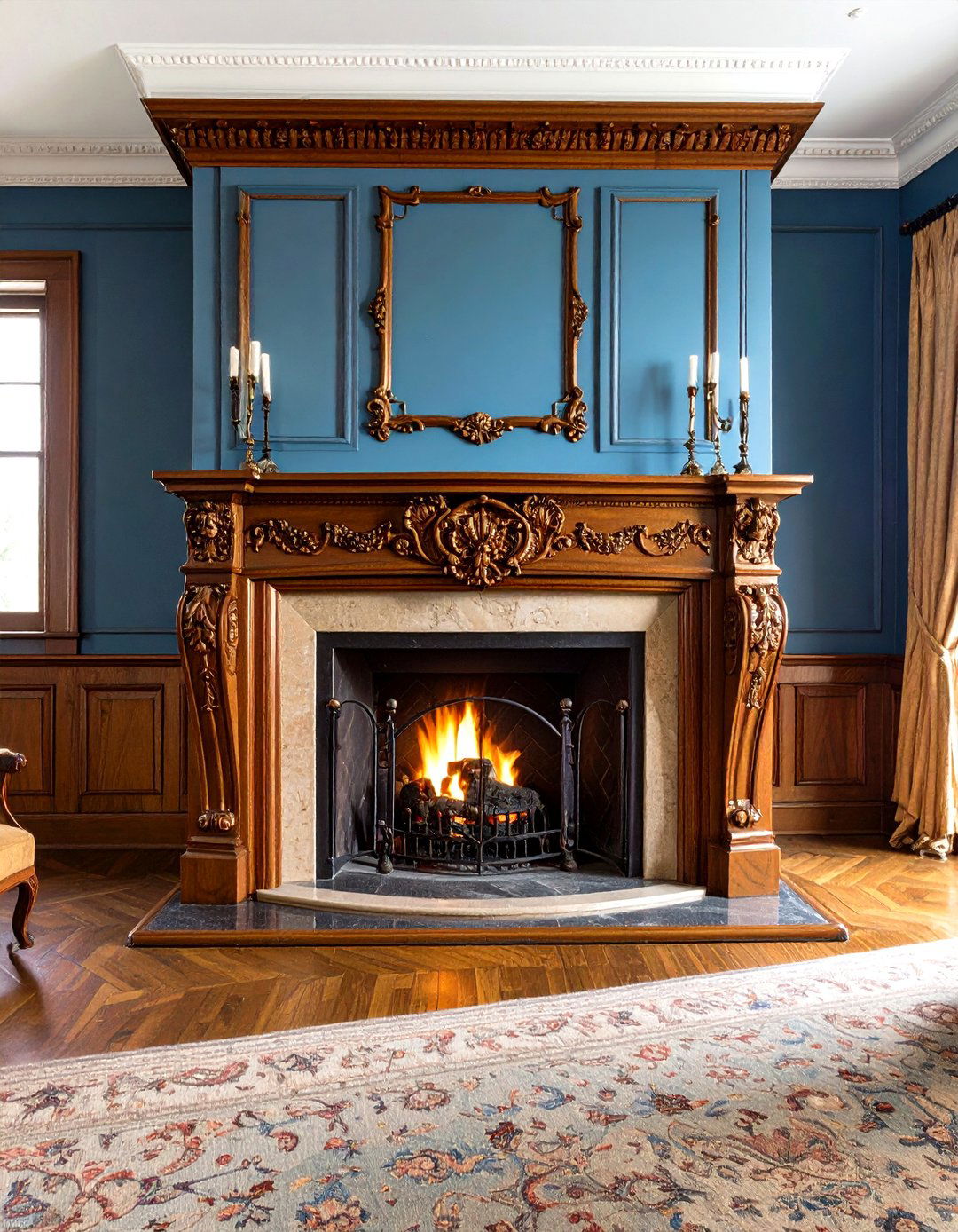 American Federal Period Elegant Simplicity - 24 Traditional Fireplaces