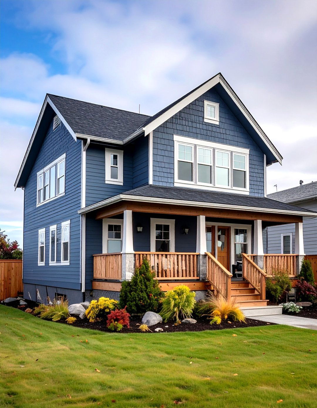 Anchor Gray Cedar Nautical Modern - 24 Paint Colors for a Modern Black House With Cedar Accents