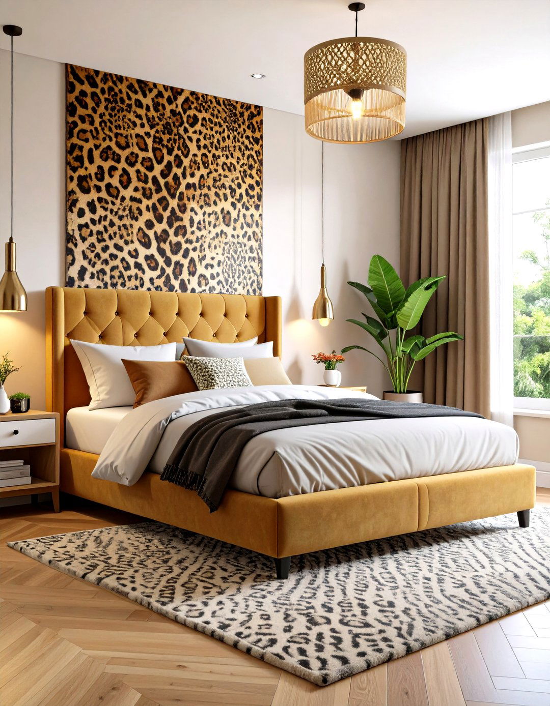 Animal Print Bedroom Wallpaper - 24 Bedroom Wallpaper Ideas
