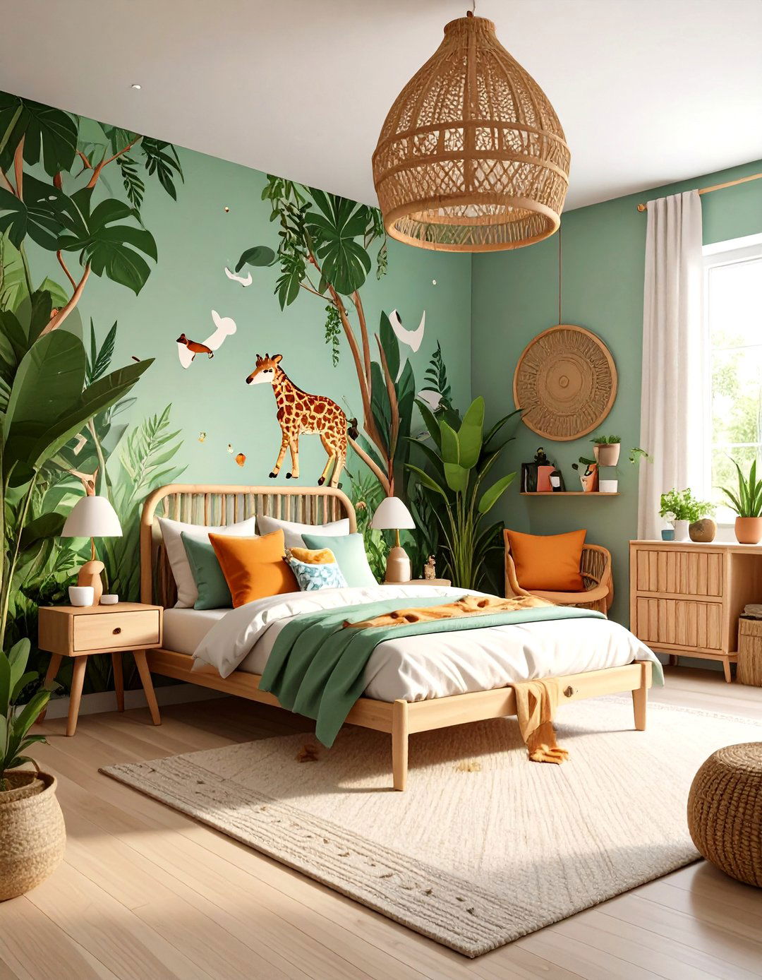 Animal Safari Jungle Theme - 24 Kids Room Ideas