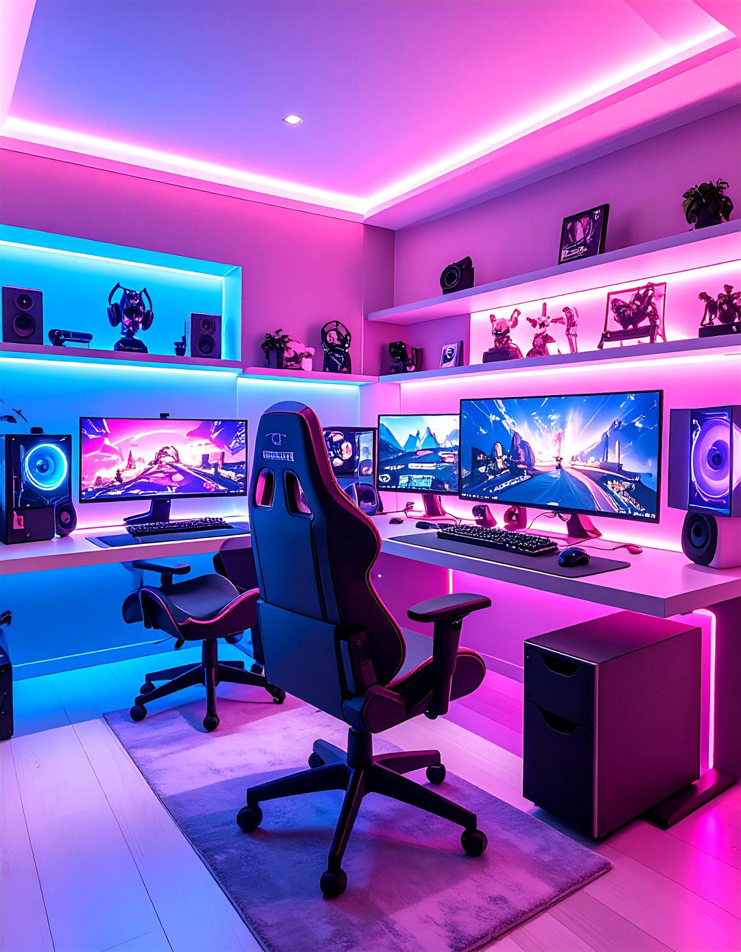 Anime Gaming Haven - 24 Video Game Room Ideas