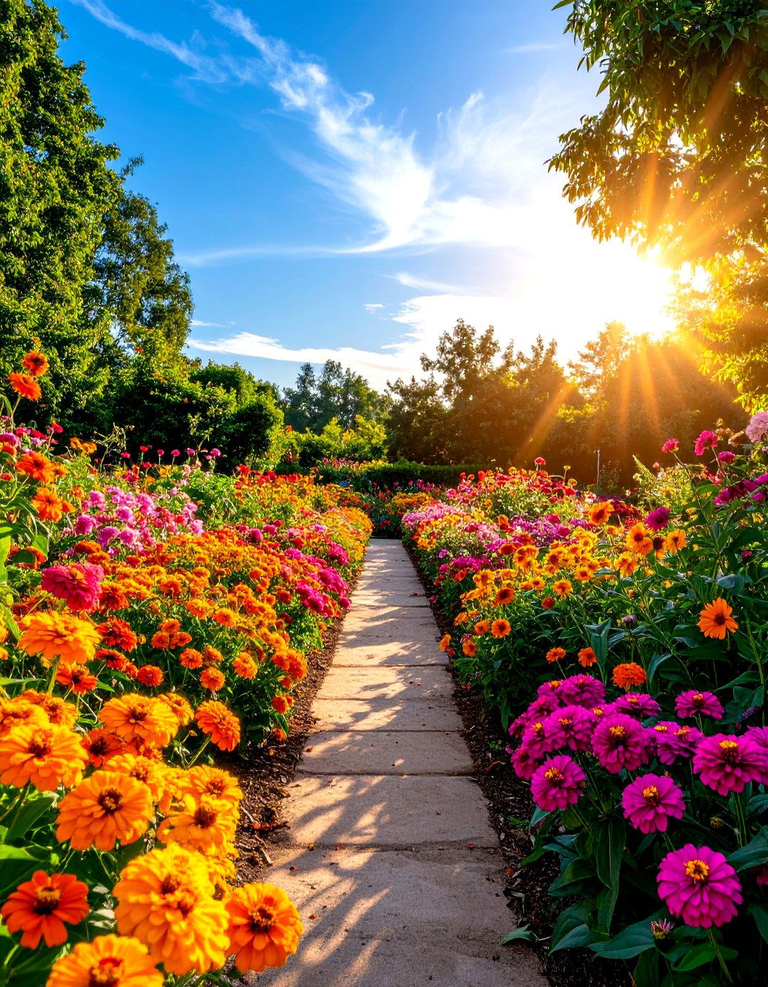 Annual Summer Bloom Garden - 24 Flower Garden Ideas