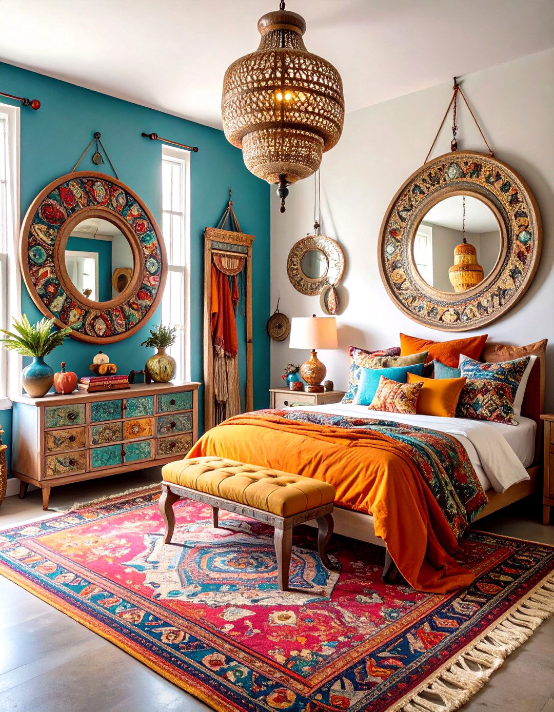 Anthropologie Boho Chic Styling - 24 Makeup Room Ideas