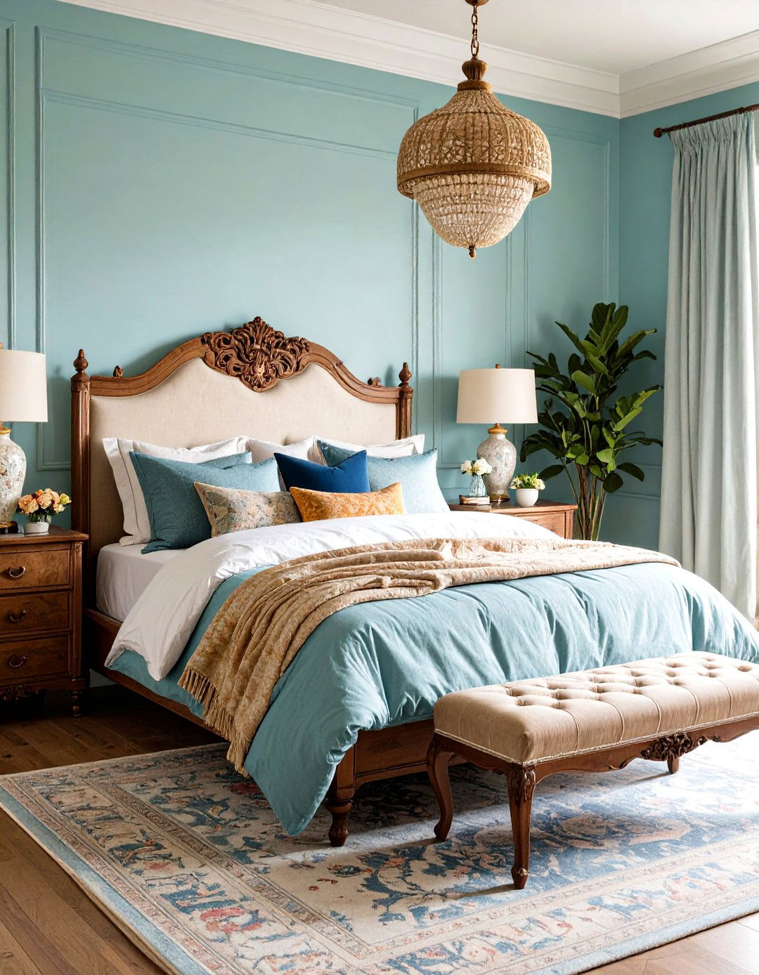 Antique Bedroom Sanctuary - 24 Vintage Decor Ideas