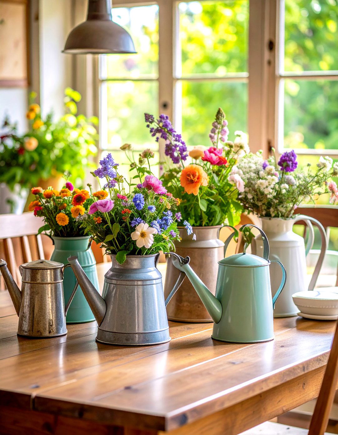 Antique Container Gardens - 24 Centerpiece Ideas