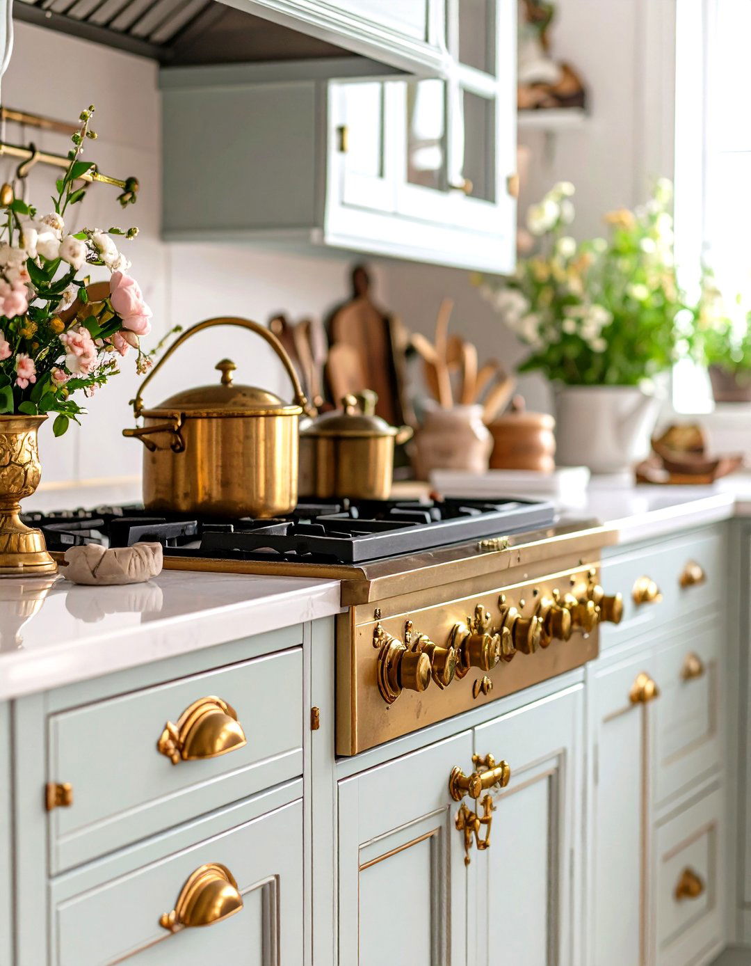 Antique Hardware and Iron Details - 24 Tudor Kitchen Ideas