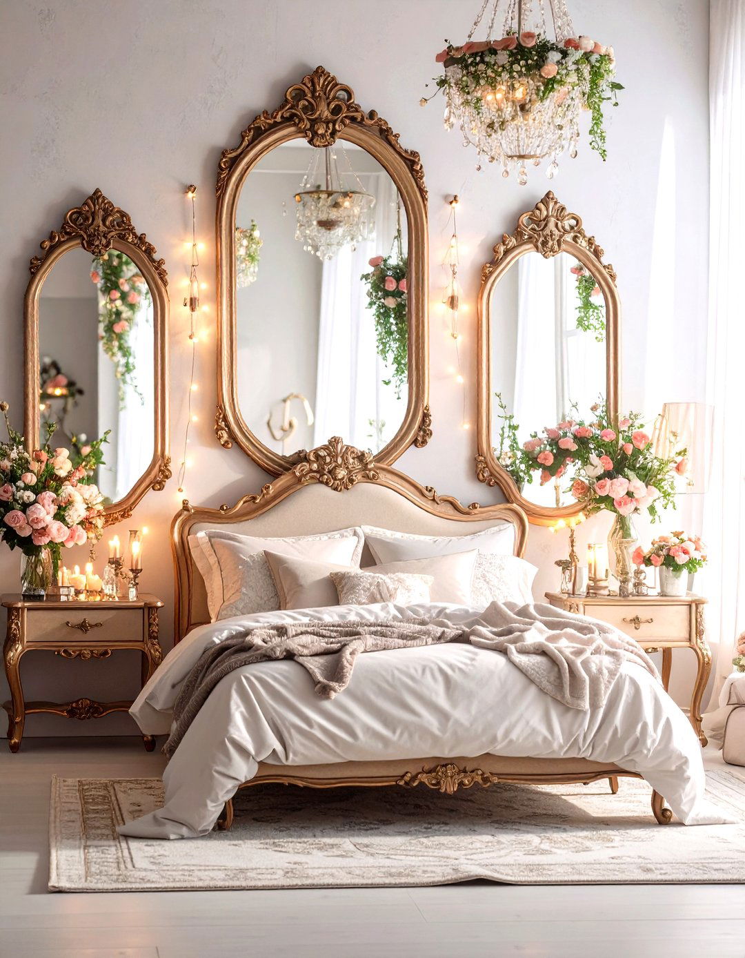 Antique Mirror Fairyland Bedroom - 24 Fairycore Bedroom Ideas