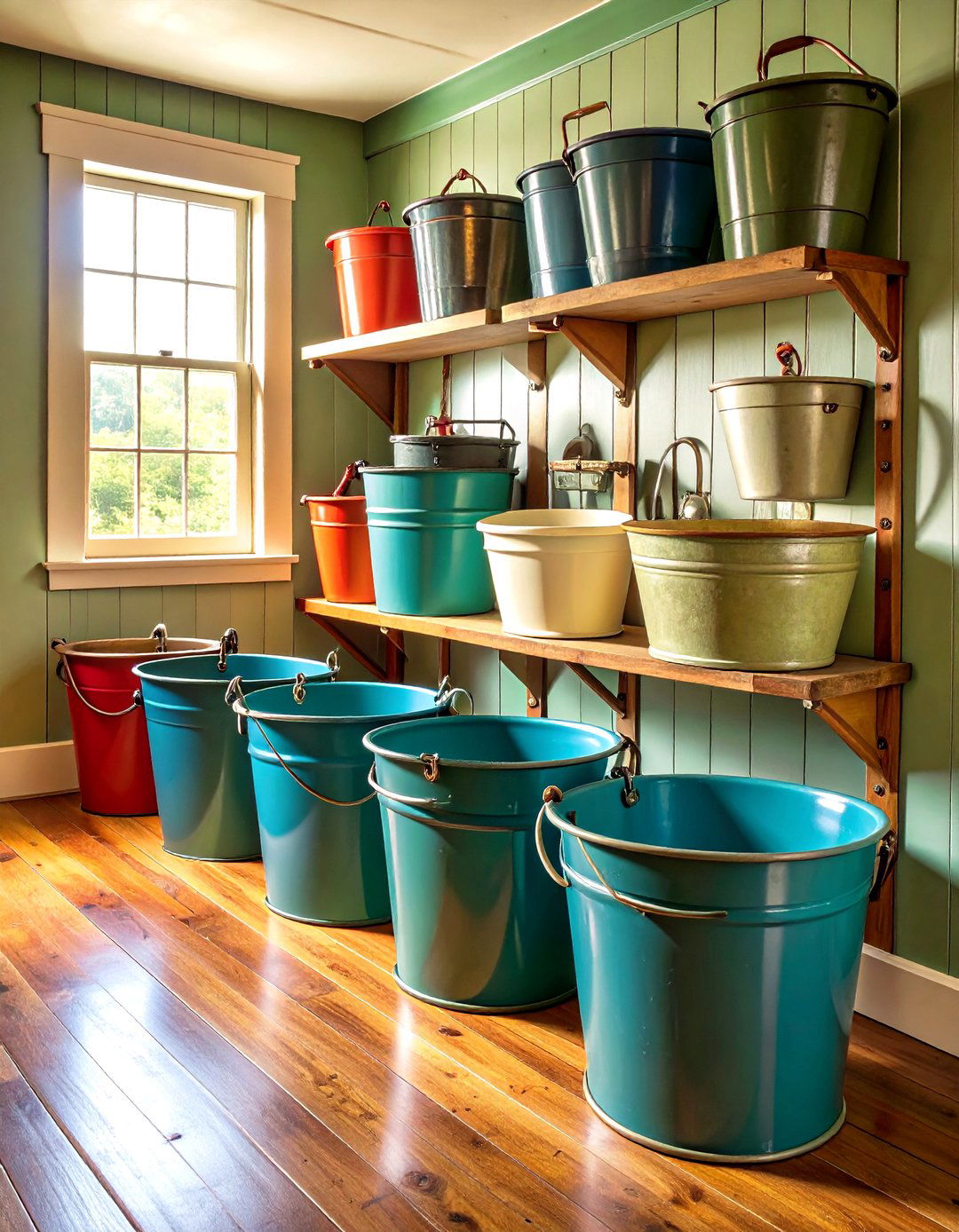 Antique Wash Tub Storage Solutions - 24 Vintage Laundry Room Decor Ideas