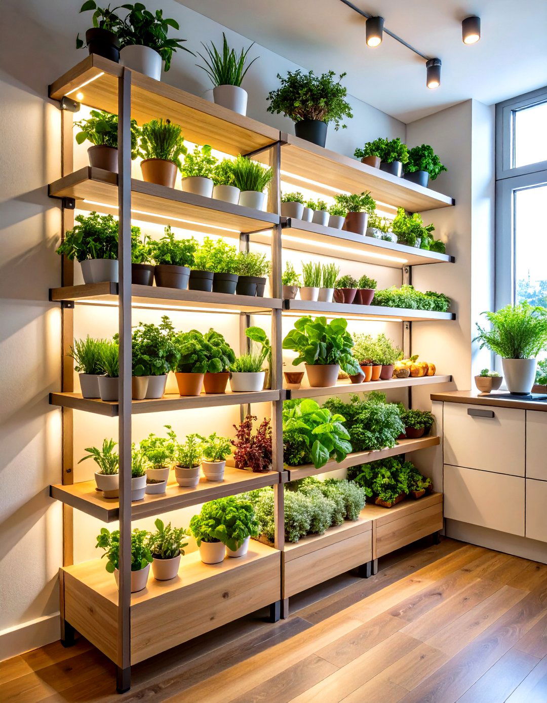 Apartment Herb Corner - 24 Urban Garden Ideas