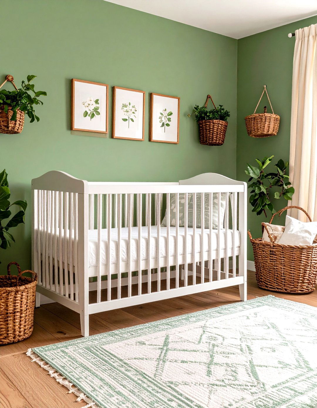Apple Green Orchard Nursery - 24 Green Nursery Ideas