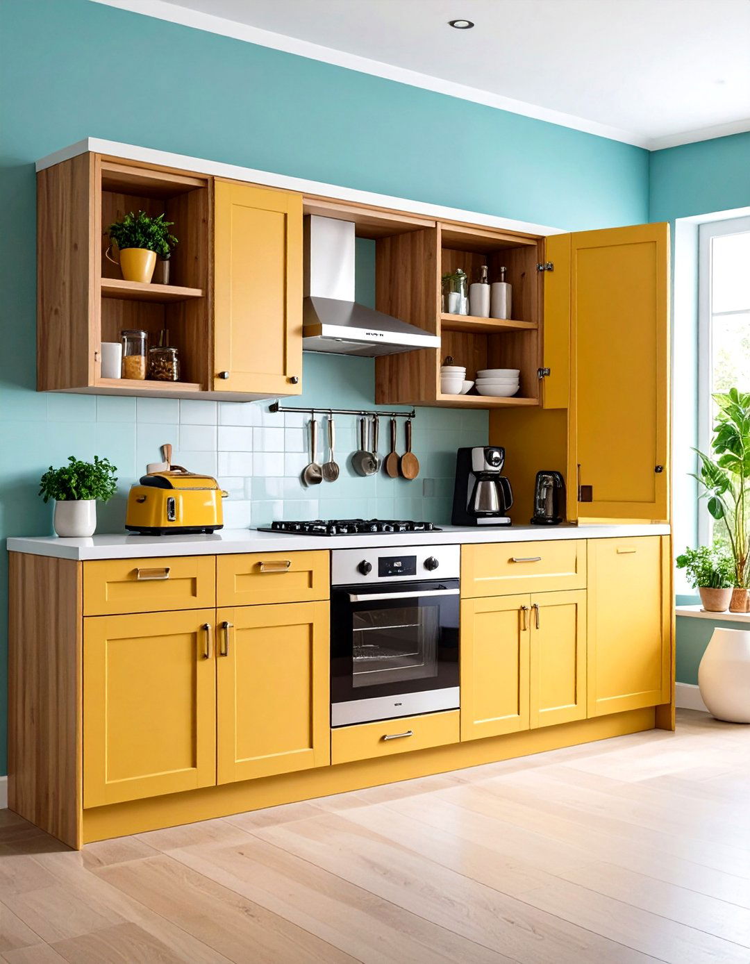 Appliance Garage Cabinet Systems - 24 Small Kitchen Storage Ideas