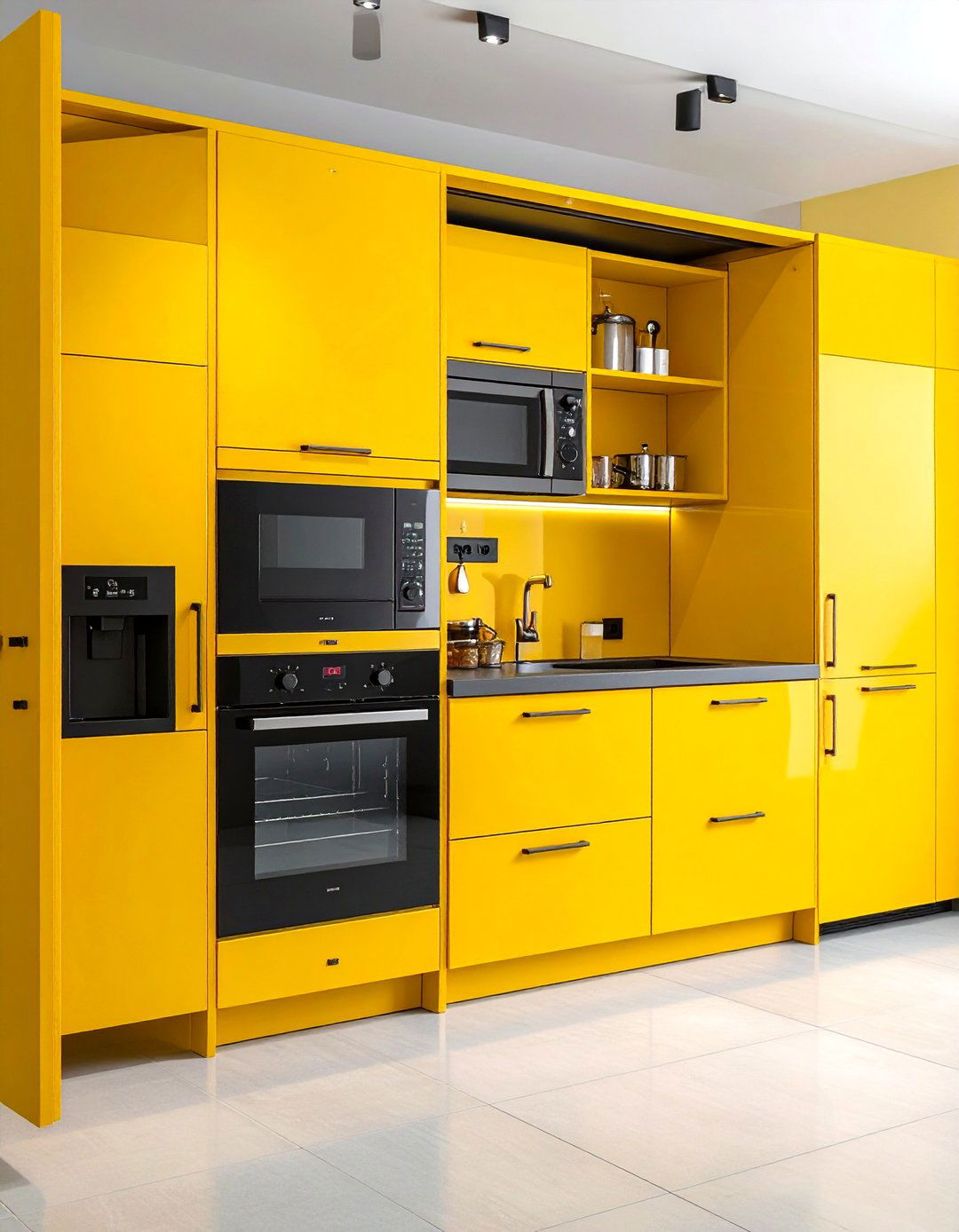 Appliance Garage Systems - 24 cabinet storage ideas