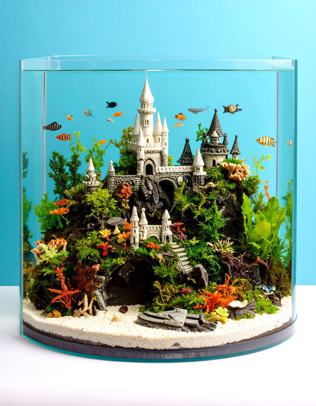 Aquarium Fairy Underwater Garden - 24 Fairy Garden Container Ideas