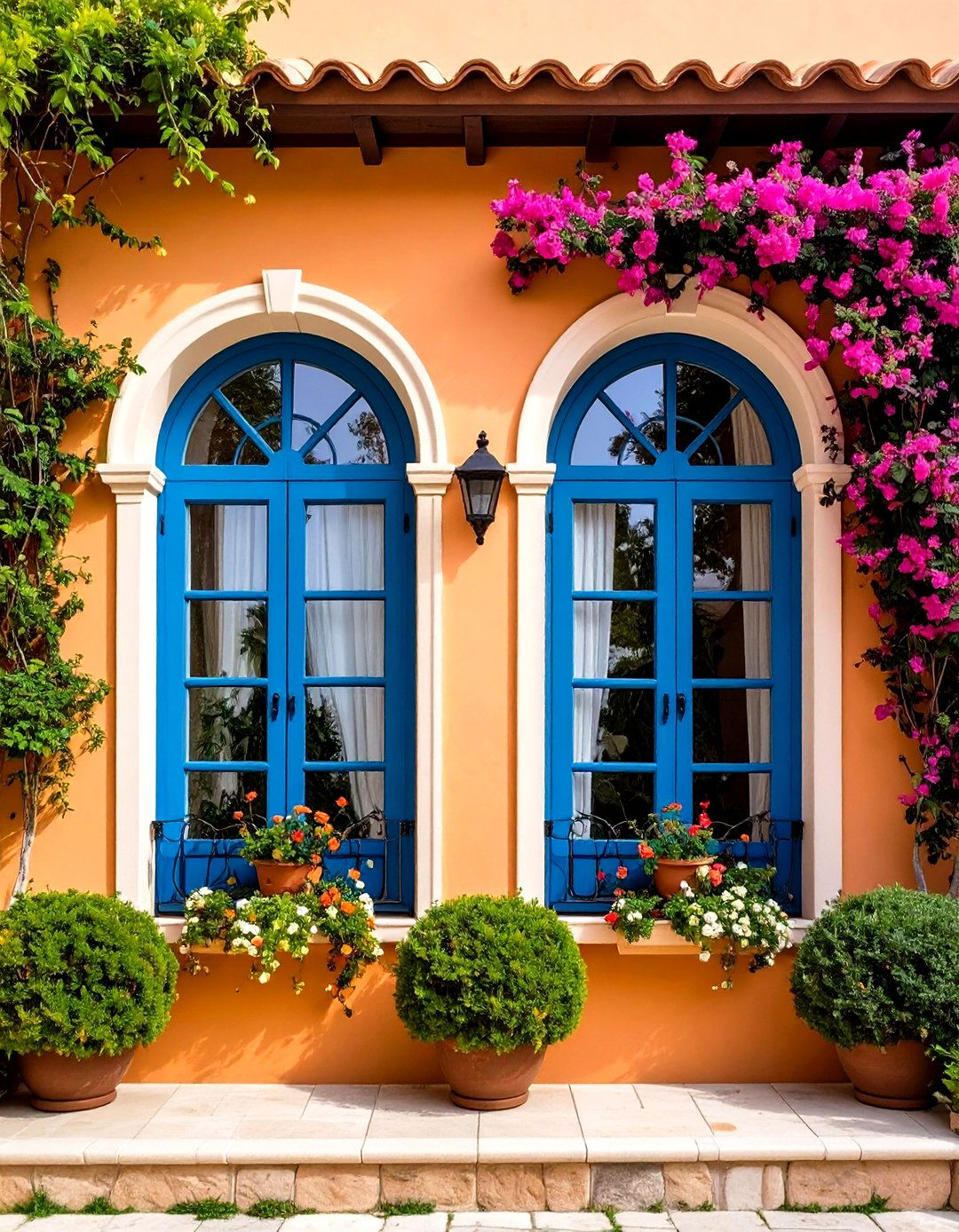 Arched Casement Windows for Architectural Softness - 24 spanish style windows