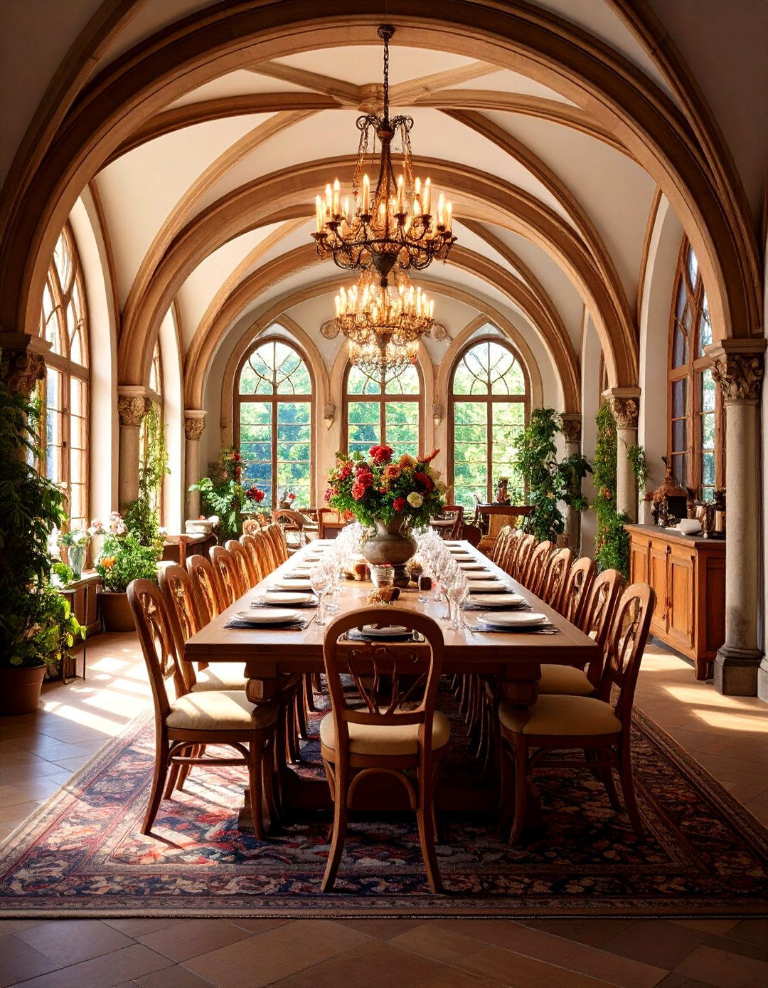 Arched Ceiling Architecture - 24 Dining Room Ceiling Ideas