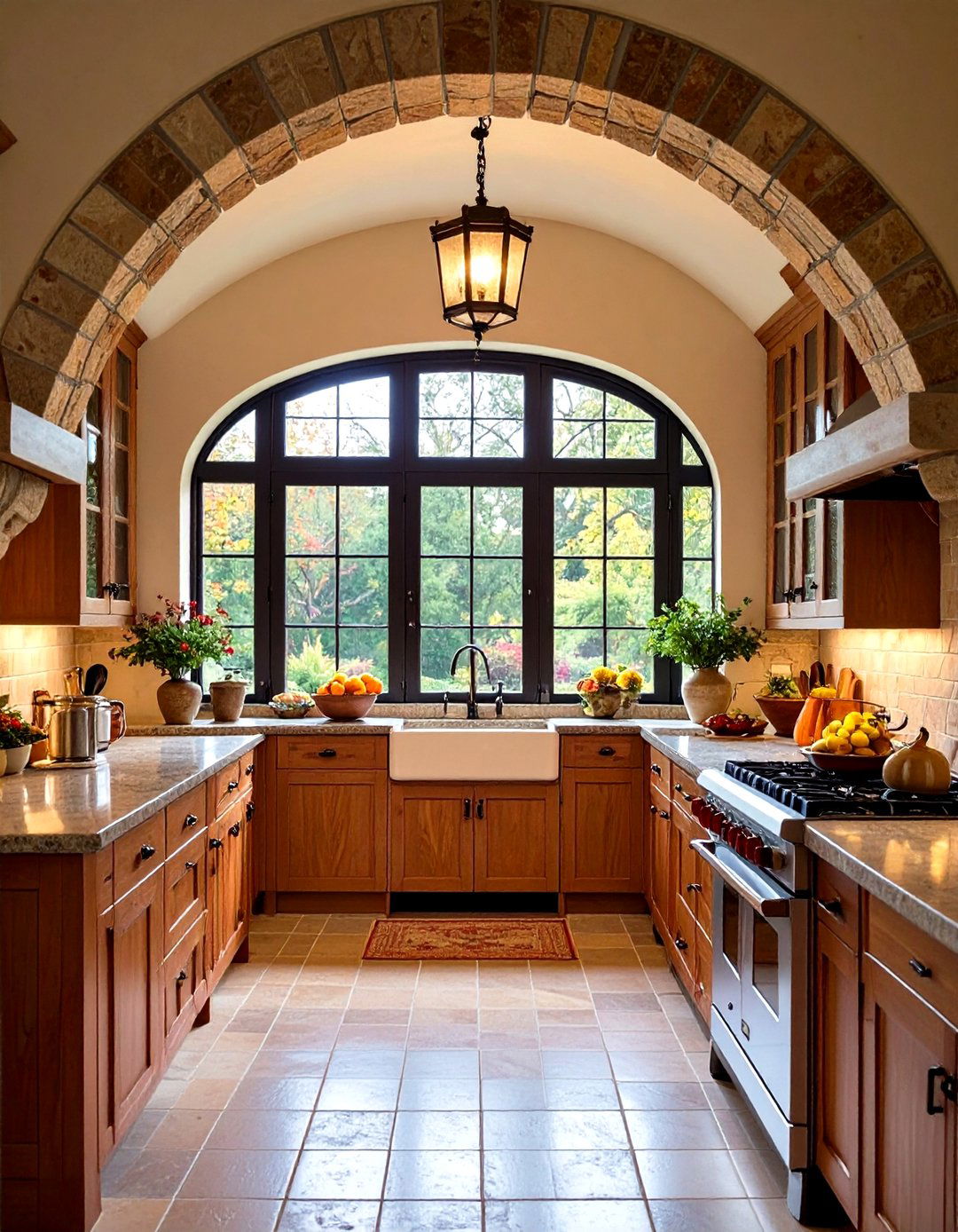 Arched Doorways and Windows - 24 Tudor Kitchen Ideas