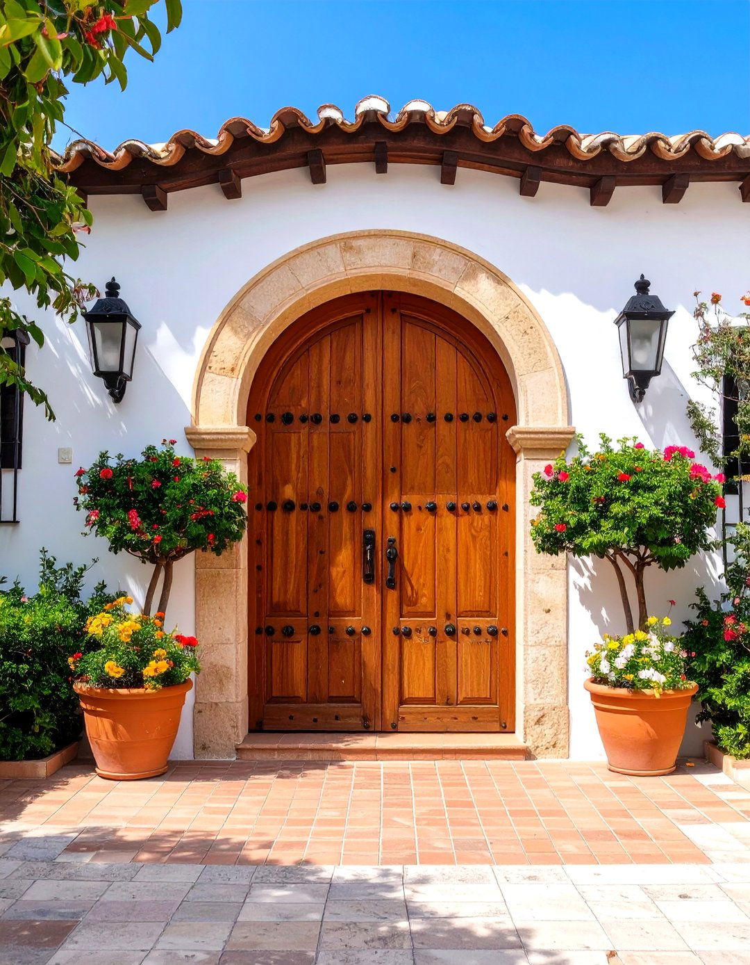 Arched Entry Doorways